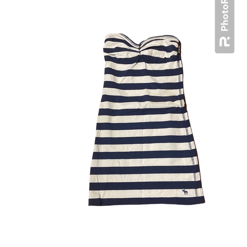 Abercrombie tube dress. Size large. Striped.